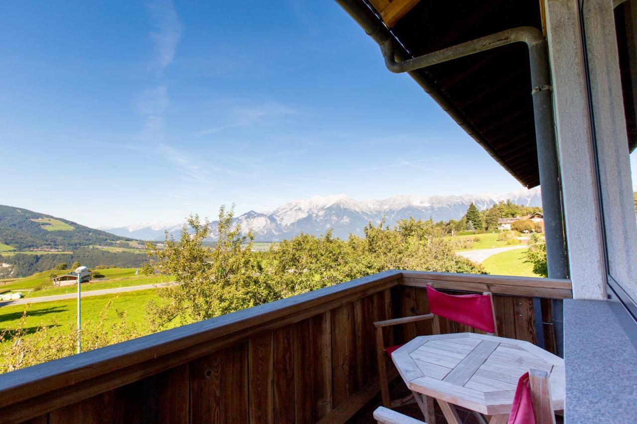 Apartment Wiesenhof - Natur & Weitblick Ueber Innsbruck - Ladestation Fuer Elektroautos Eksteriør billede