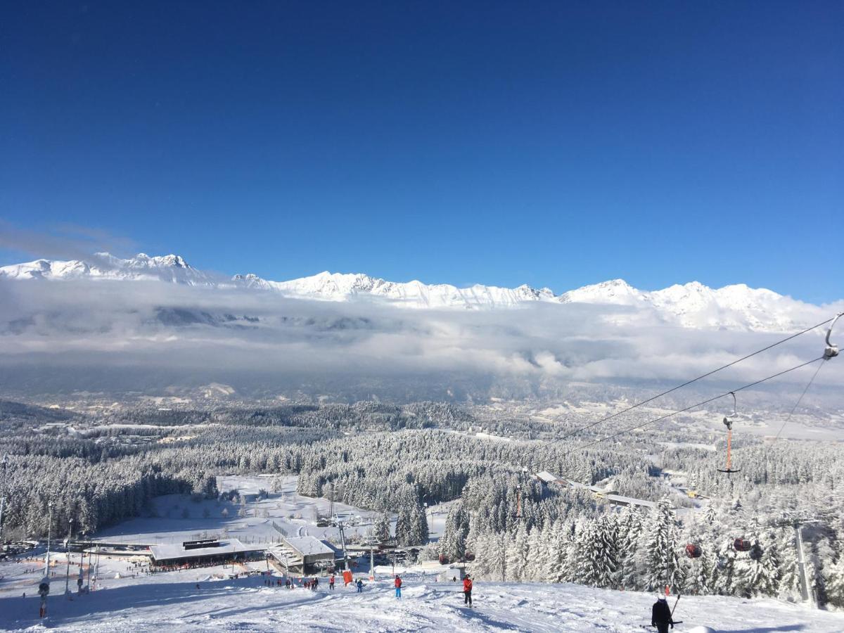 Apartment Wiesenhof - Natur & Weitblick Ueber Innsbruck - Ladestation Fuer Elektroautos Eksteriør billede